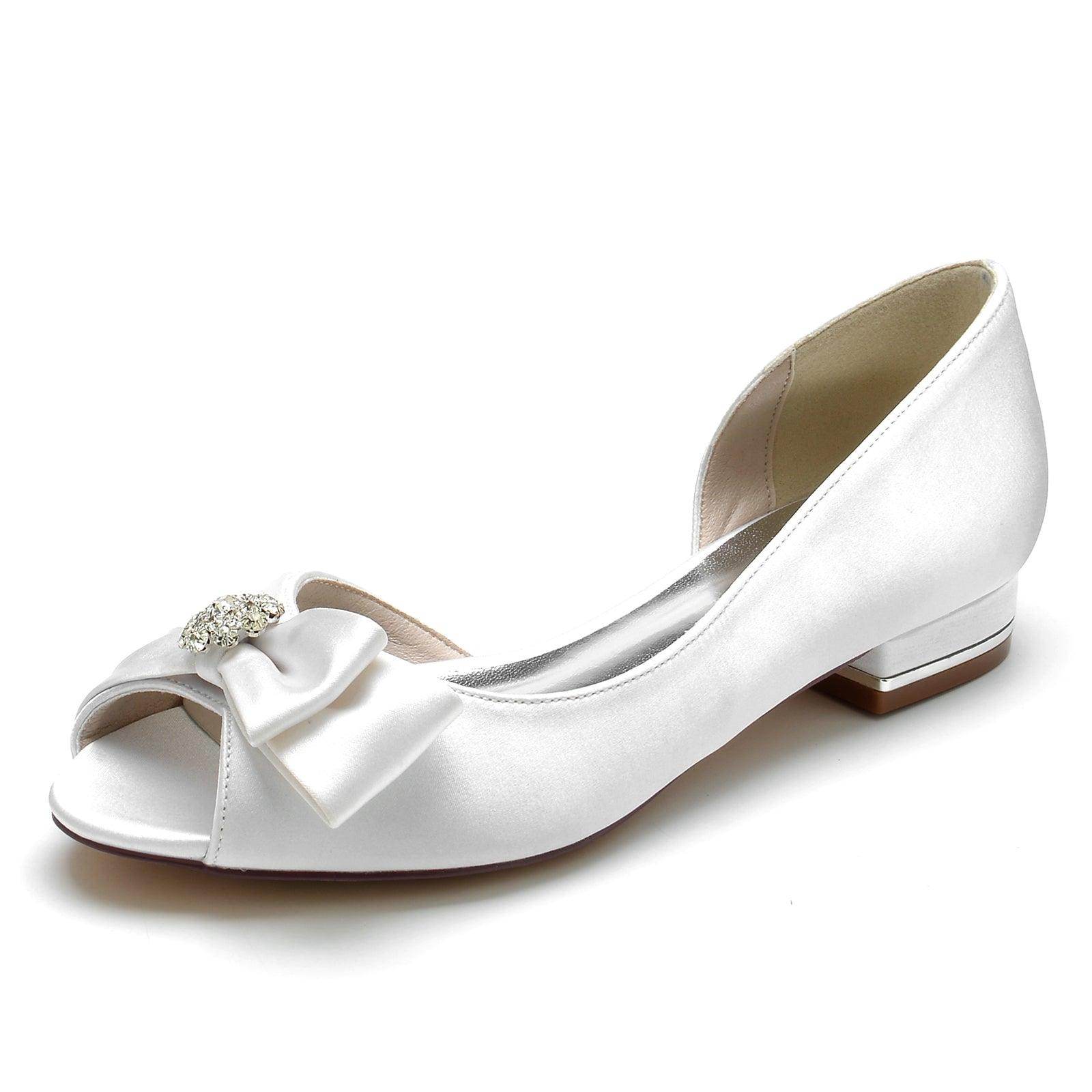 Flat Heel 2.5cm Silk-Like Shoes CK0285 - COCOMELODY